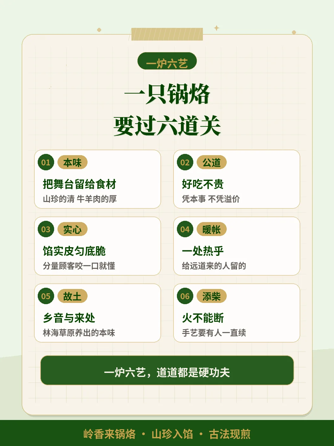 一炉六艺:岭香来的一只锅烙,要过六道关